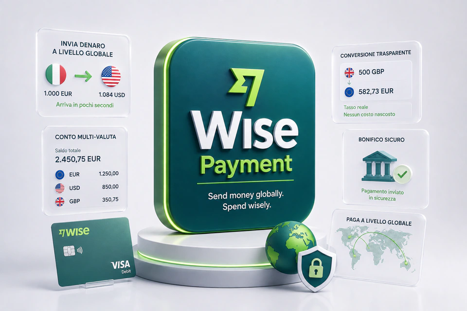درخواست خدمات مجاز حساب Wise