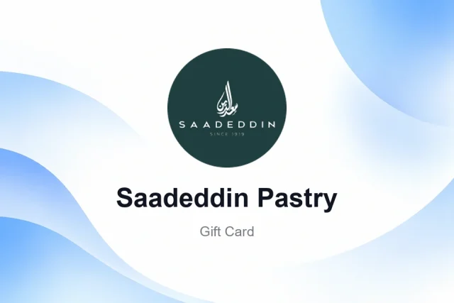 خرید گیفت‌کارت Saadeddin Pastry