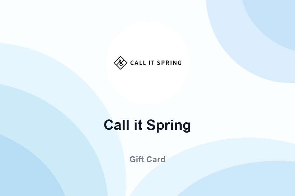 Call it Spring