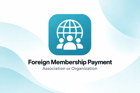 پرداخت عضویت انجمن یا سازمان خارجی