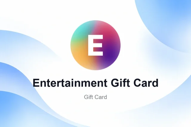 خرید گیفت‌کارت Entertainment Gift Card