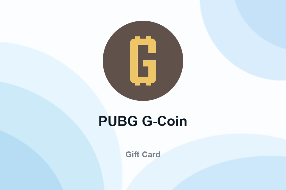 PUBG G-Coin