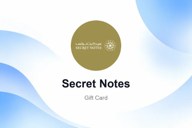 خرید گیفت‌کارت Secret Notes