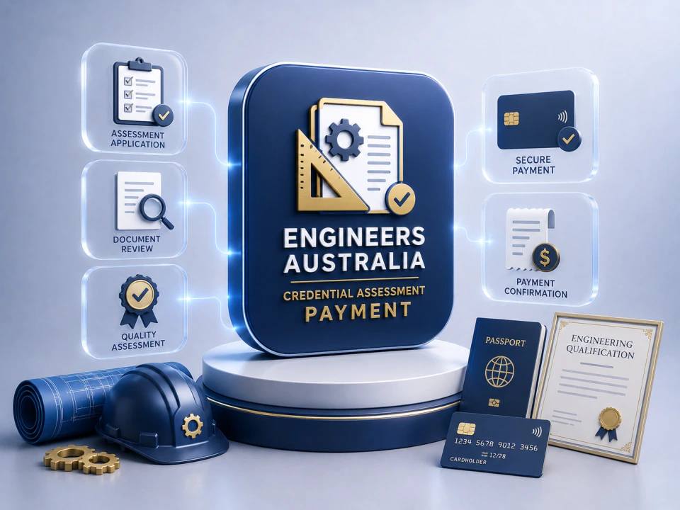 پرداخت ارزیابی مدارک Engineers Australia