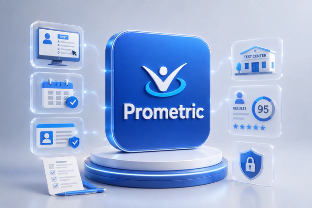 ثبت‌نام و پرداخت آزمون Prometric