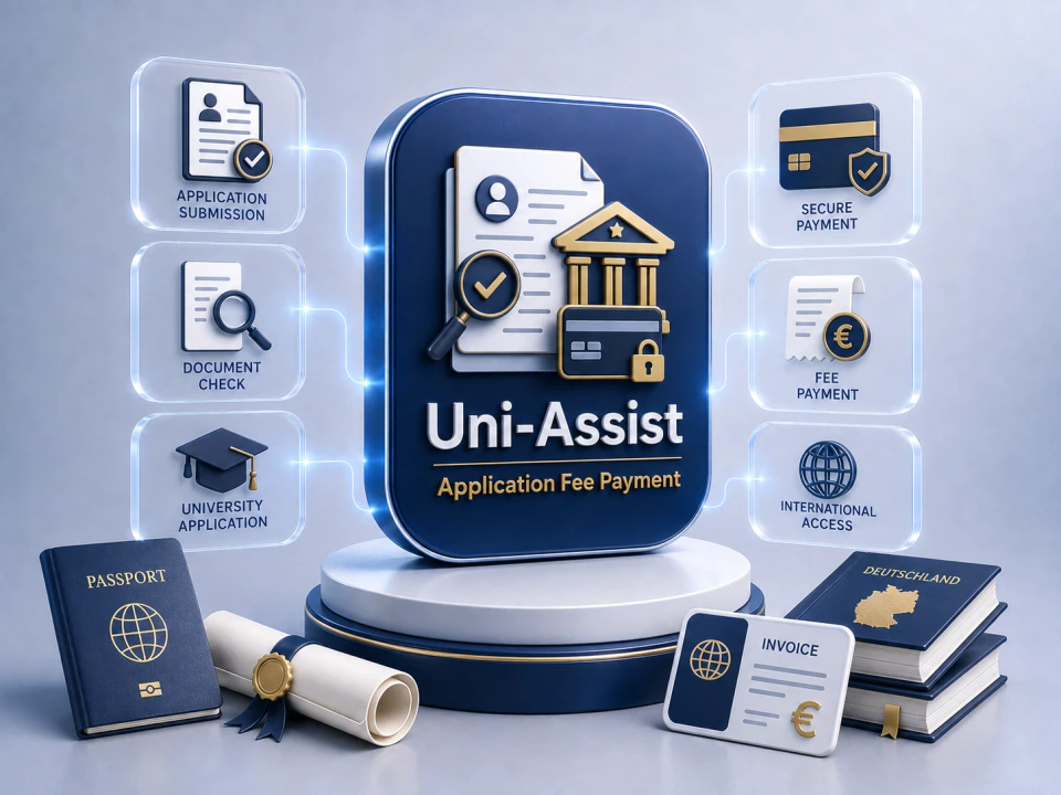 پرداخت هزینه Uni-Assist