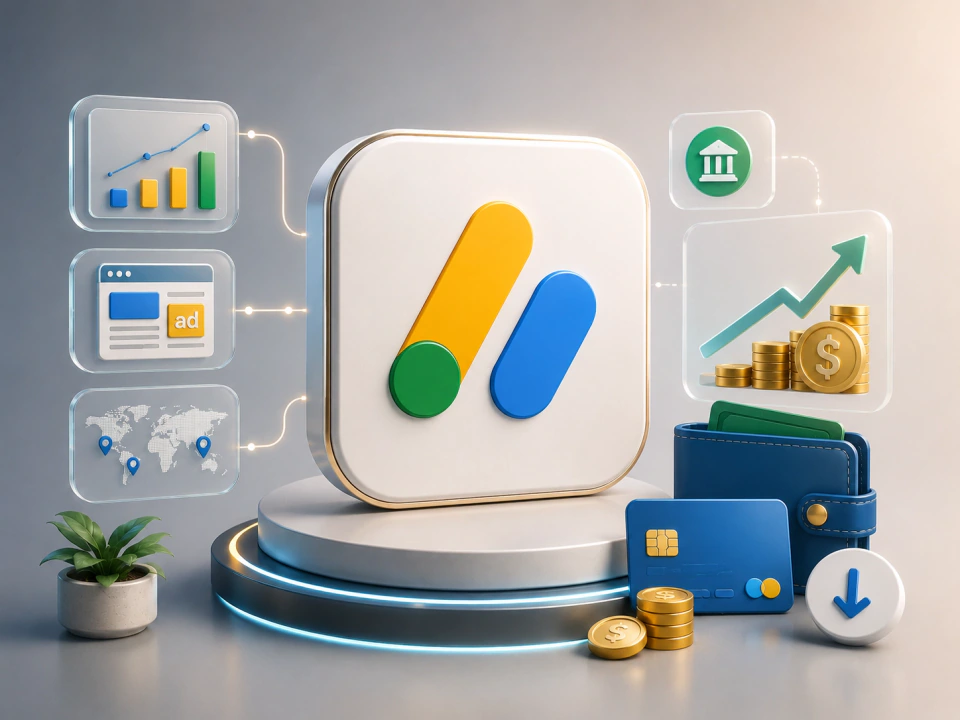 نقد کردن درآمد Google AdSense