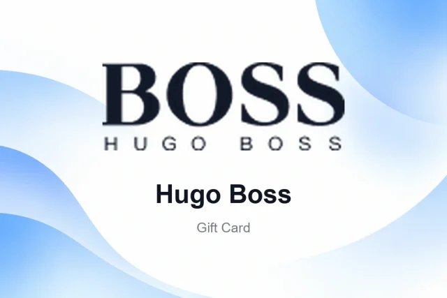 خرید گیفت‌کارت Hugo Boss