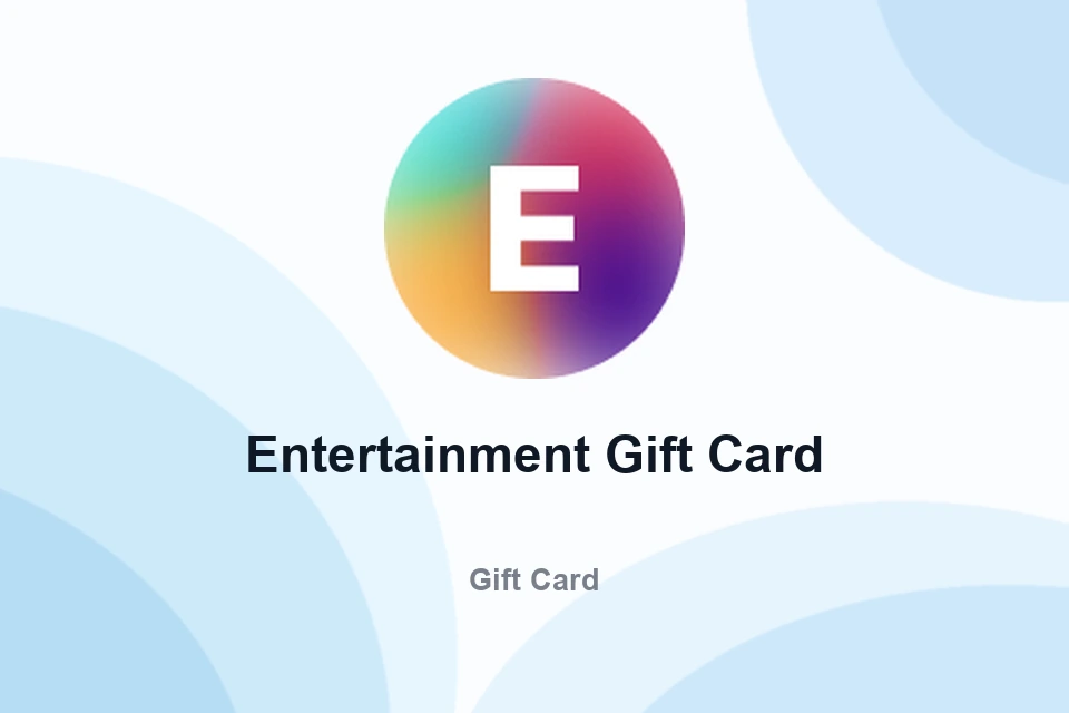 Entertainment Gift Card