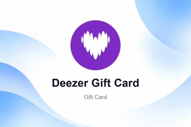 خرید گیفت‌کارت Deezer Gift Card